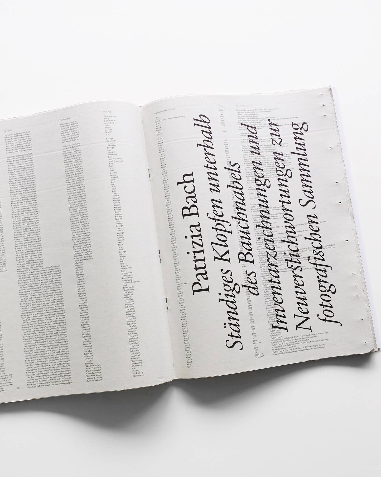 Das Cathrin Pichler Archive