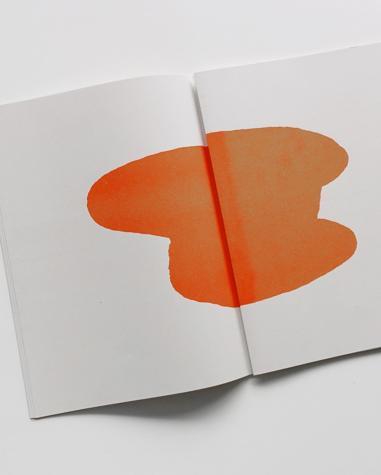 Risograph Printed Rolling Pin Paintings