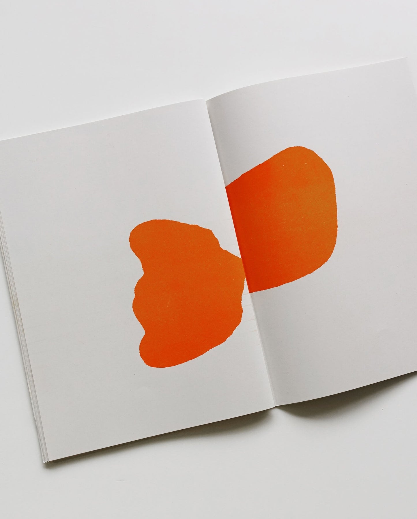 Risograph Printed Rolling Pin Paintings