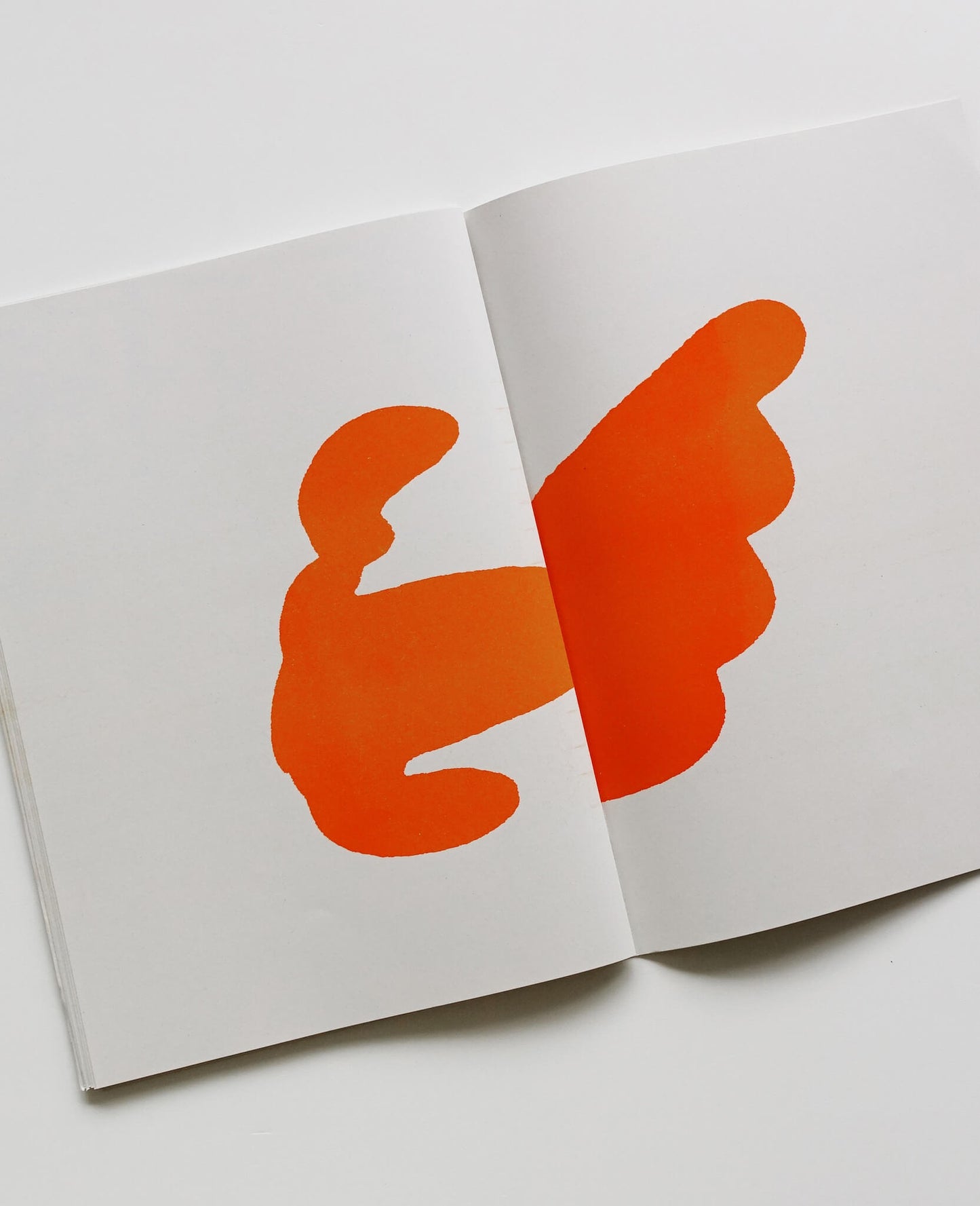Risograph Printed Rolling Pin Paintings