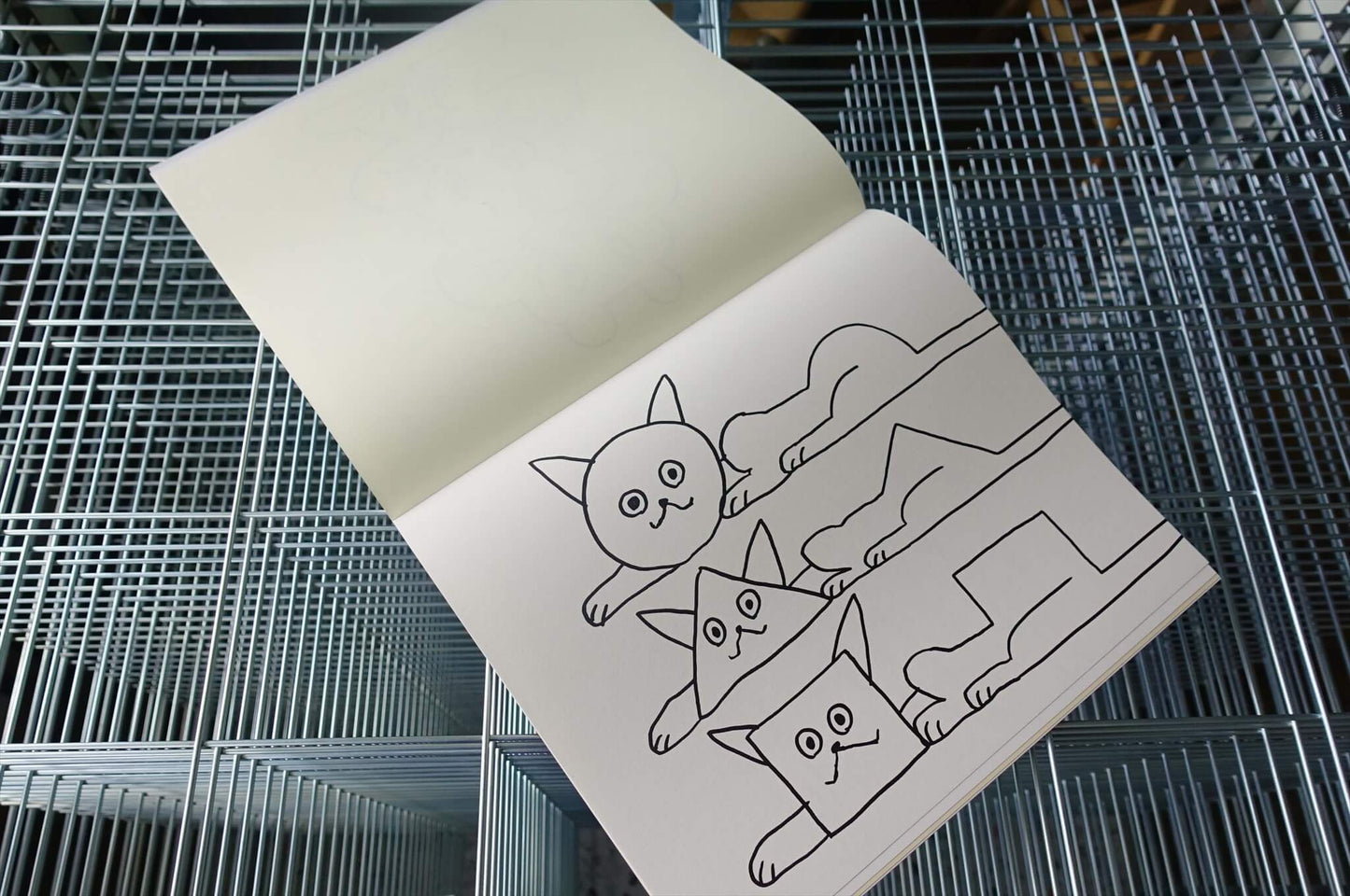 ぬりえほん ねこ