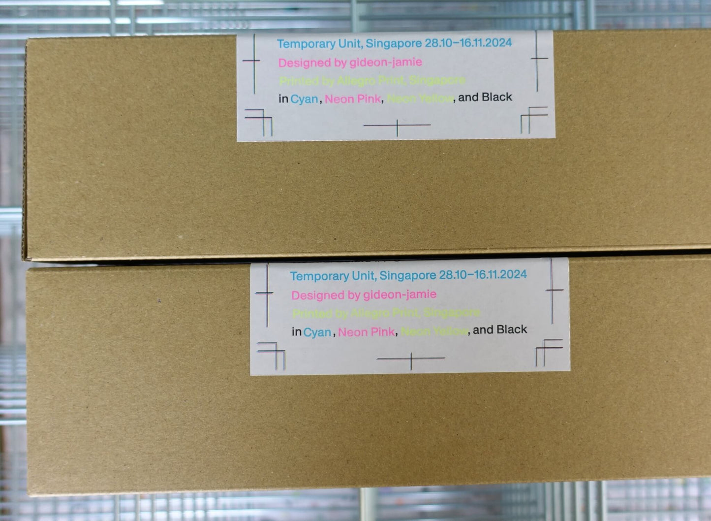 NC × Temporary Press Exhibition Poster