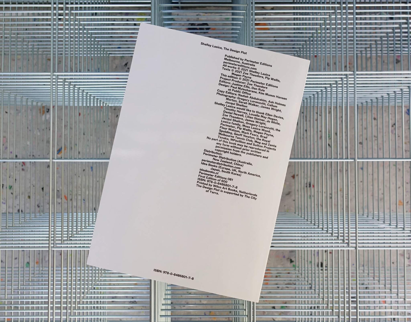 Shelley Lasica, The Design Plot