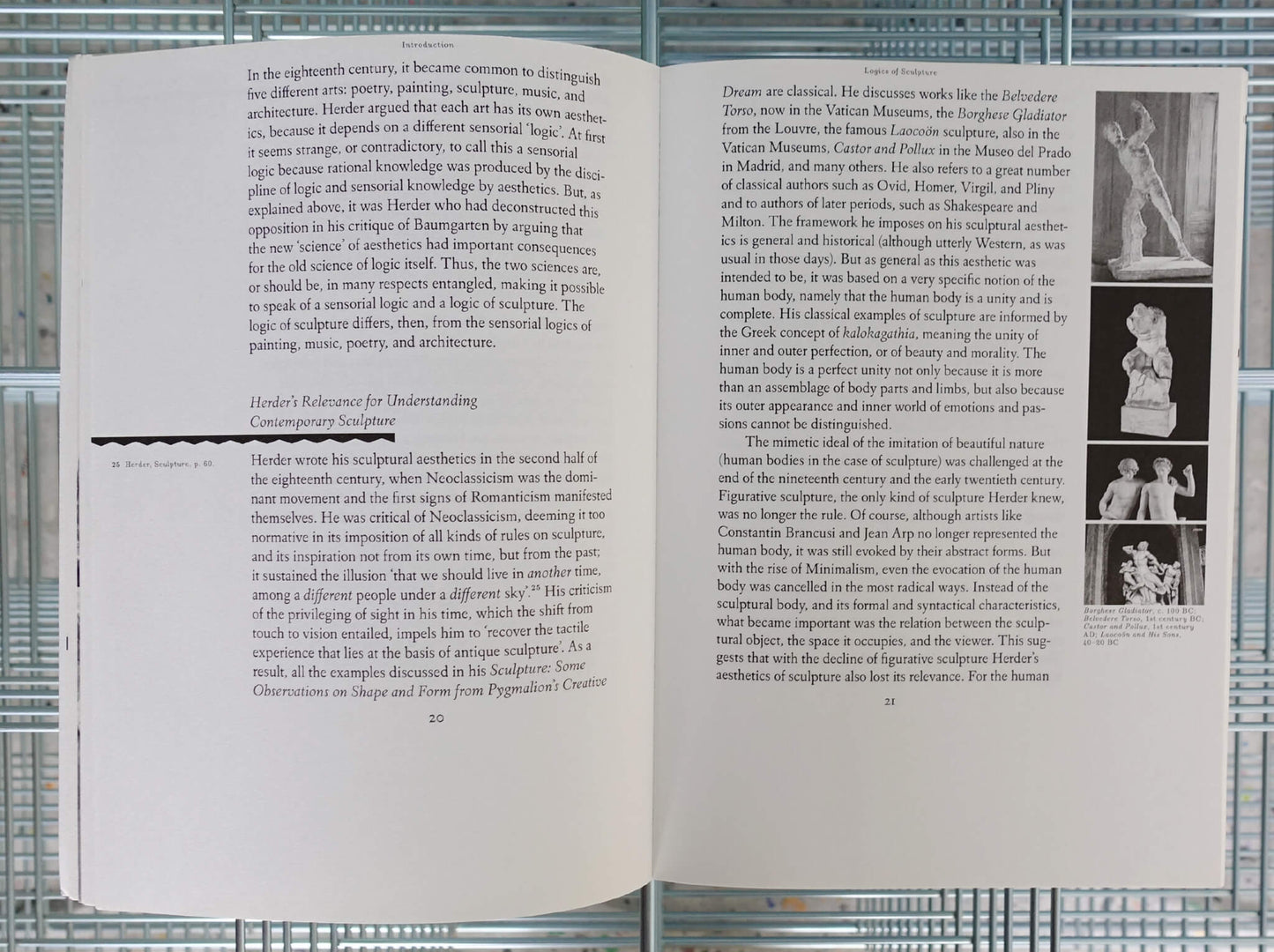 Seven Logics of Sculpture: Encountering Objects Through the Senses
